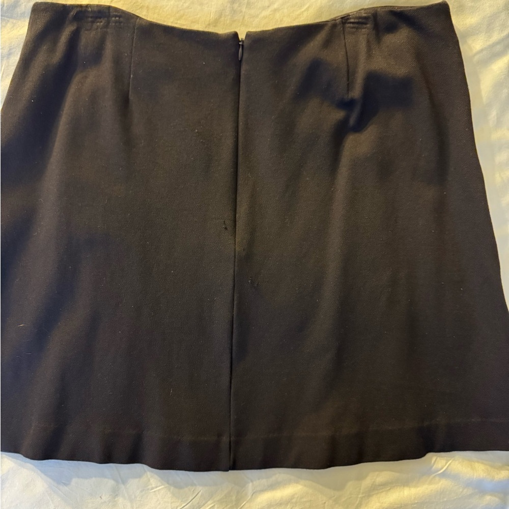 Cabi Utility Skirt. Black ponte knit. Size 16. - Picture 4 of 6
